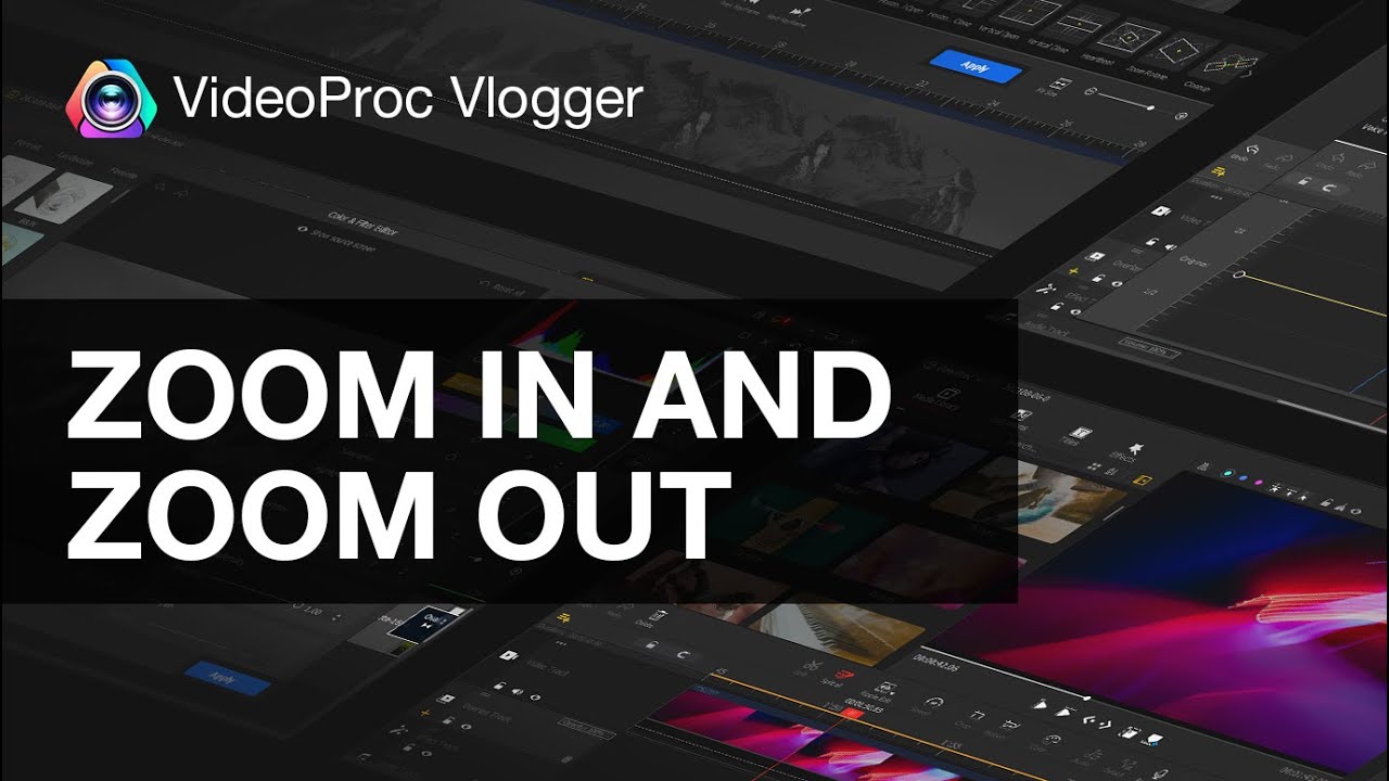 How to Zoom In & Out in VideoProc Vlogger Easily | Smooth Transition Tutorial