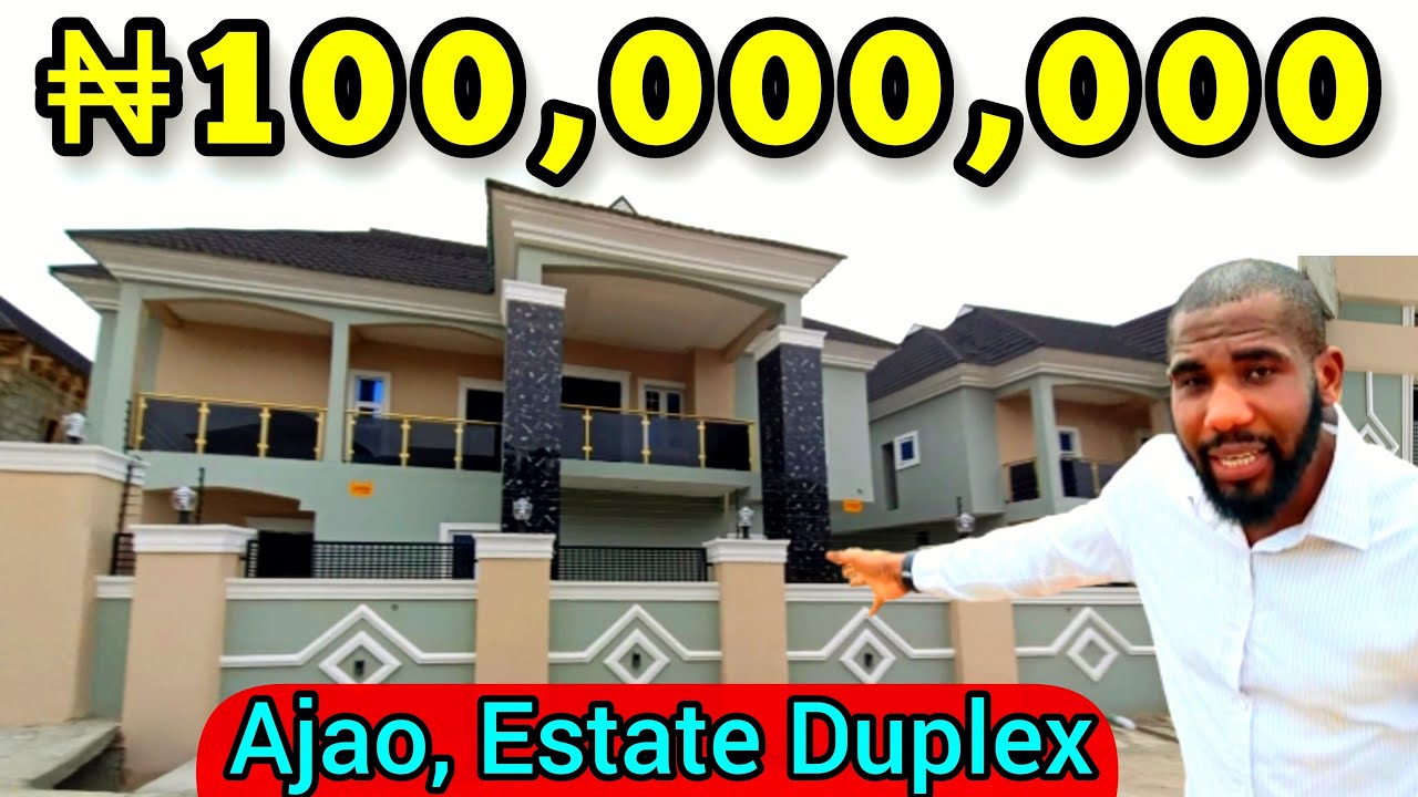 Inside N100,000,000 Duplex In Ajao Estate Lagos