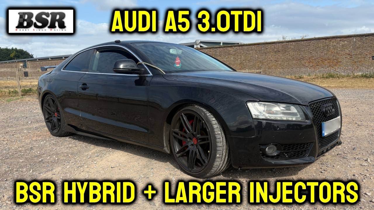 Audi A5 3.0TDI CCWA BSR hybrid & modified larger injectors - dragy record for 2260?