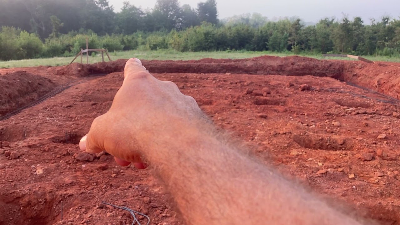 NC Barndominium Build - Crawlspace Foundation Footers