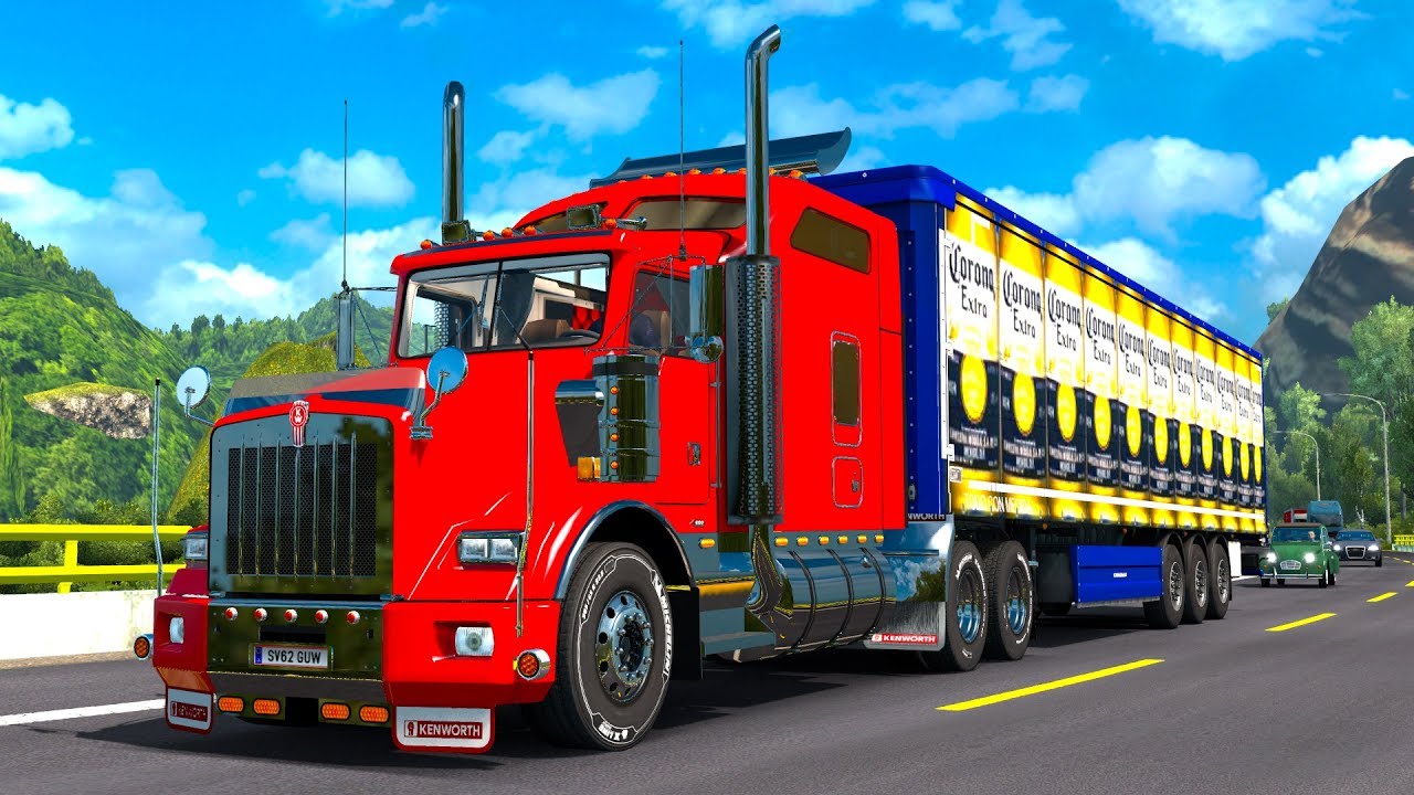 Regreso a México! Kenworth T800 Cerveza Corona de Puebla a Córdoba!
