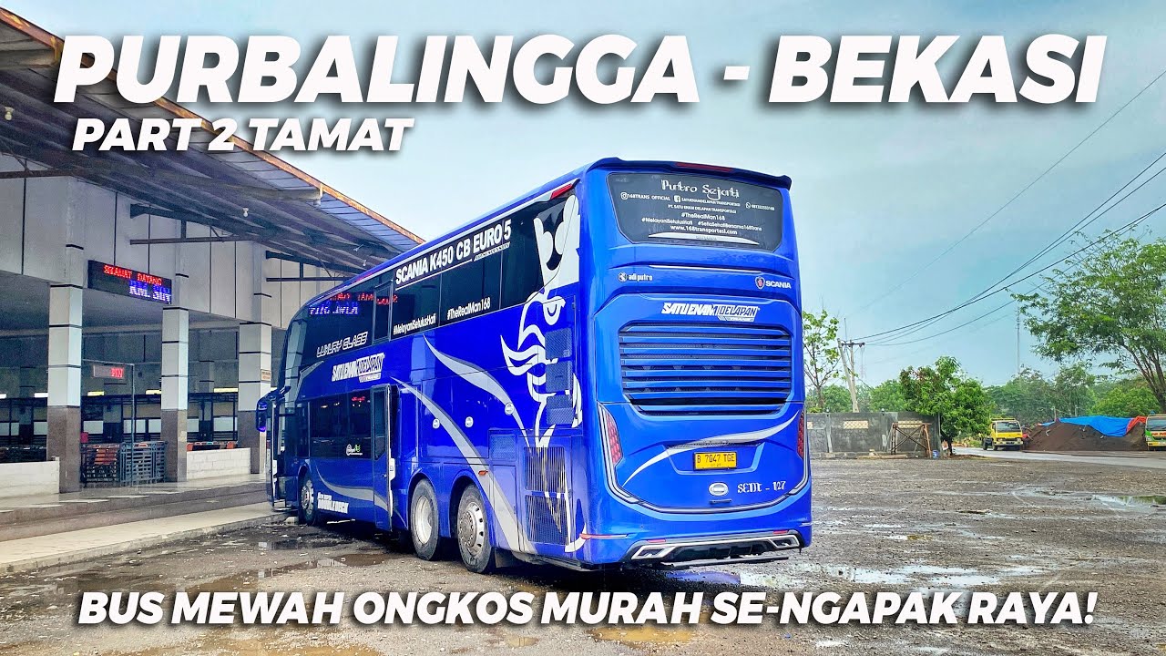Idola Baru di Ngapak Raya! SATU ENAM DELAPAN Double Decker Scania K450CB, Ini Bus Tingkat Canggih!
