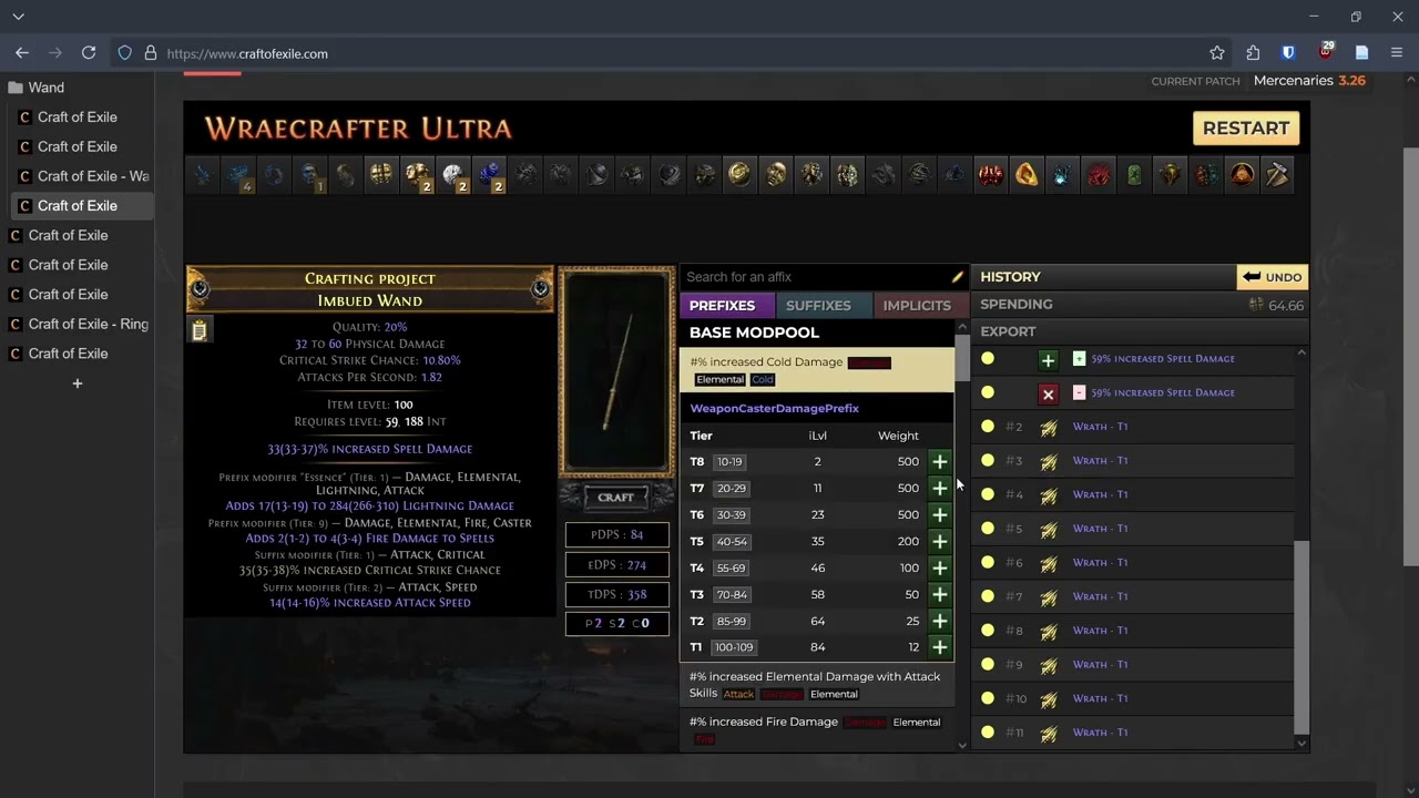 [3.26] Crafting Guide for Kinetic Blast Champion/Gladiator