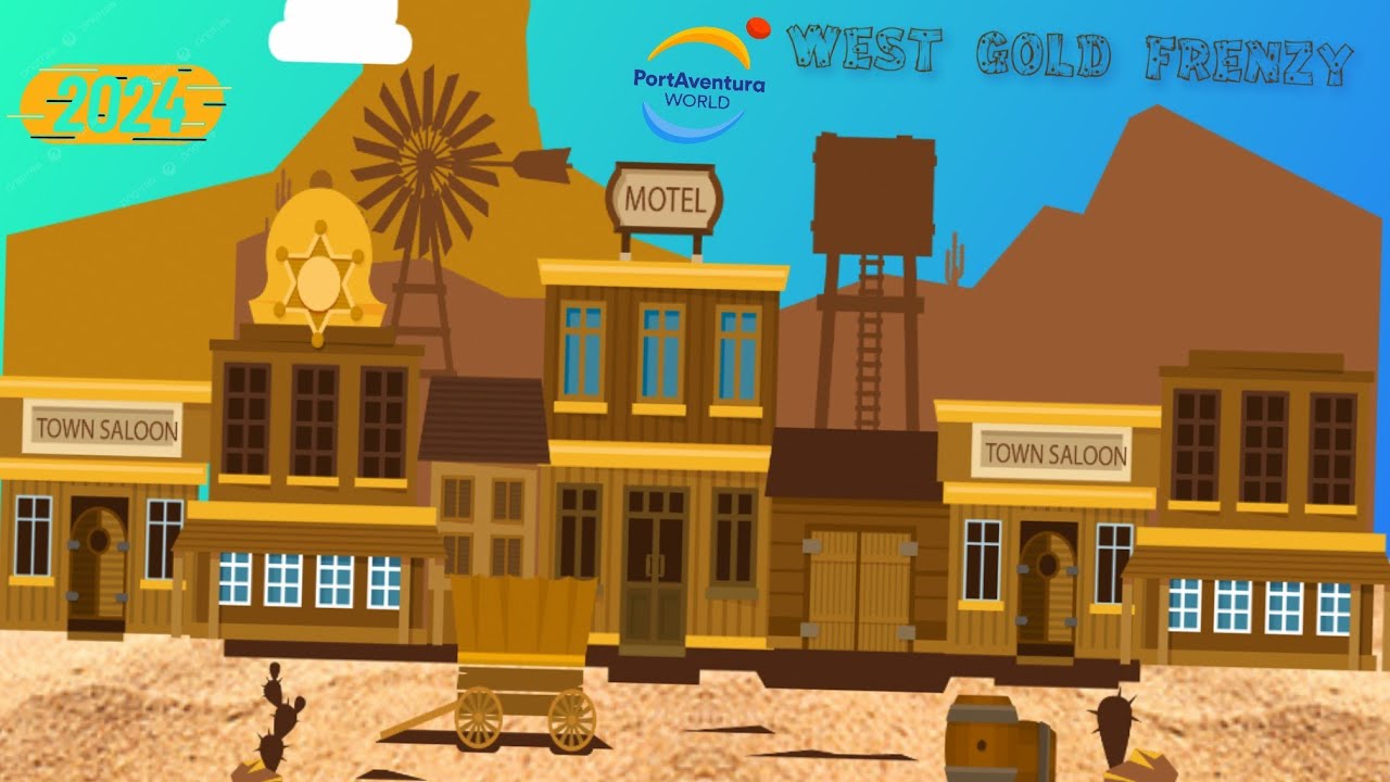 Far West PortAventura 2024 West gold frenzy