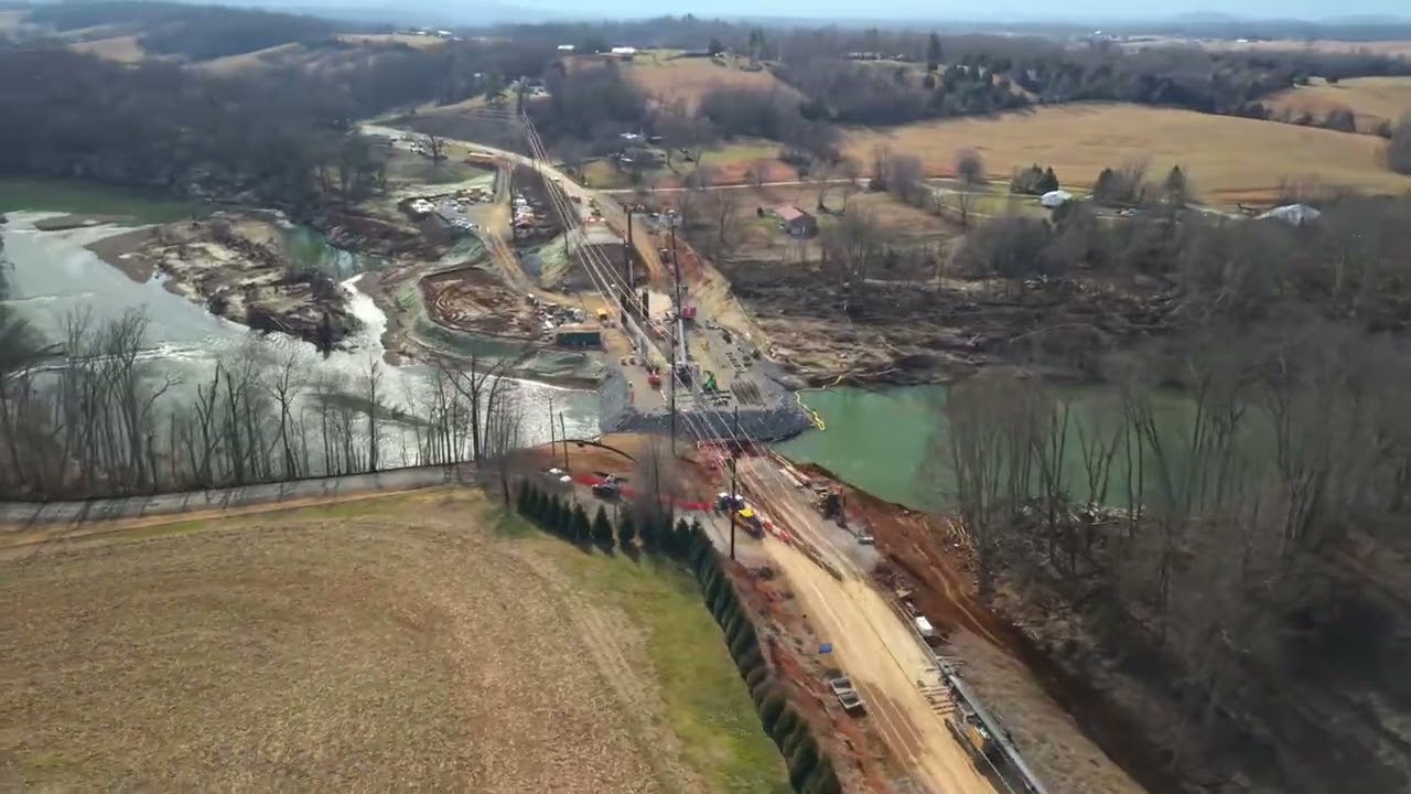 Kinser Bridge: 238 days in 4-1/2 minutes!