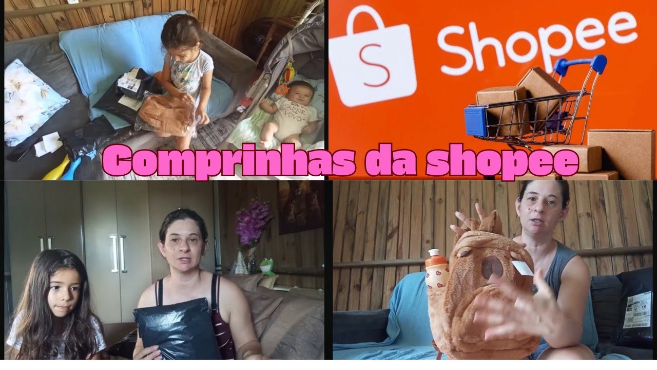 Comprei a mochila da Lauren/coisas pra casa e para as cama das crianças 