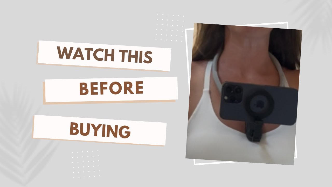Honest Review of Magnetic Neck Mount | FUNSNAP