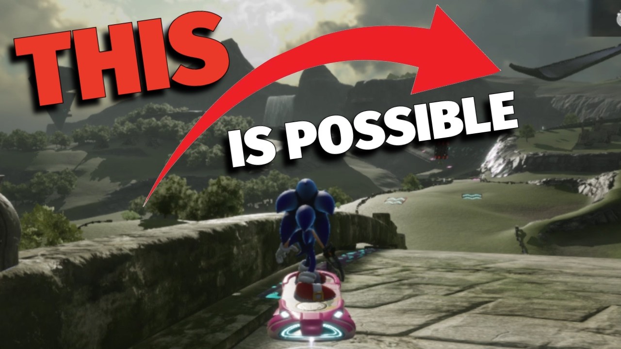 How Many Tracks Can You Beat Backwards in Sonic Racing CrossWorlds?