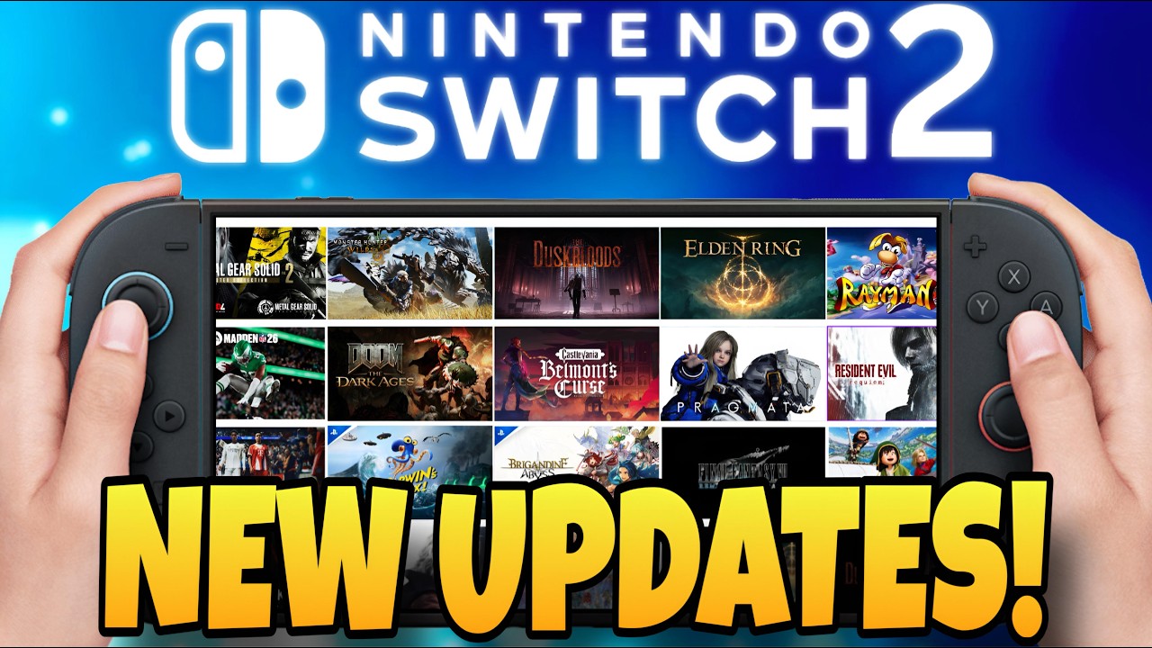 NEW Nintendo Switch 2 News Just Dropped!