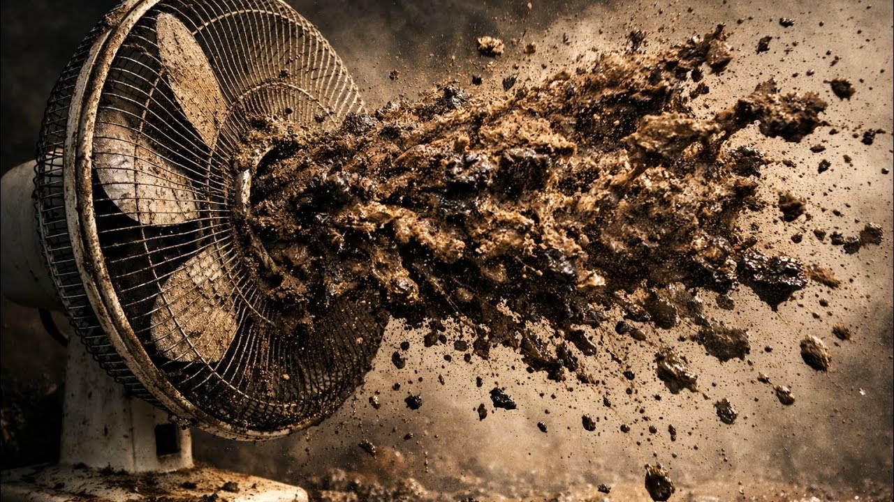 QUANDO A LAMA NO VENTILADOR VOLTA A SUA ORIGEM #