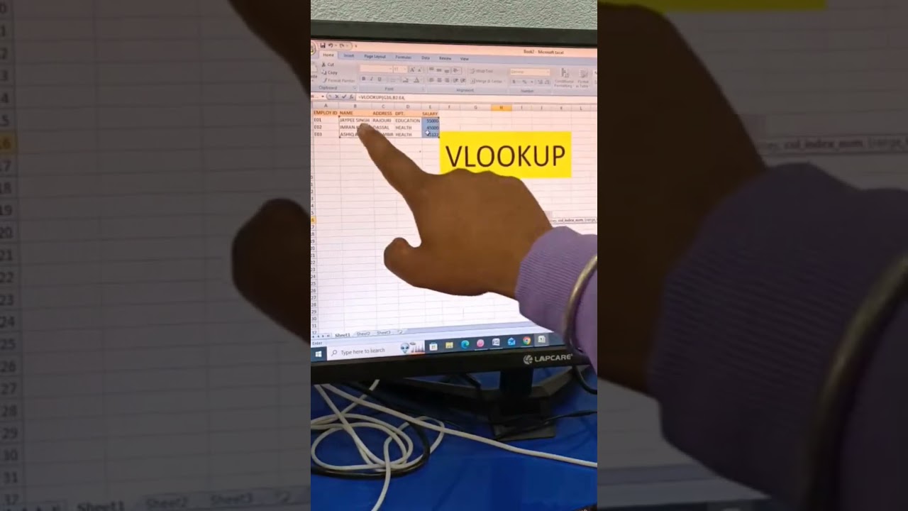 VLOOKUP formula explained step by step &ndash; By Jaypee Sir