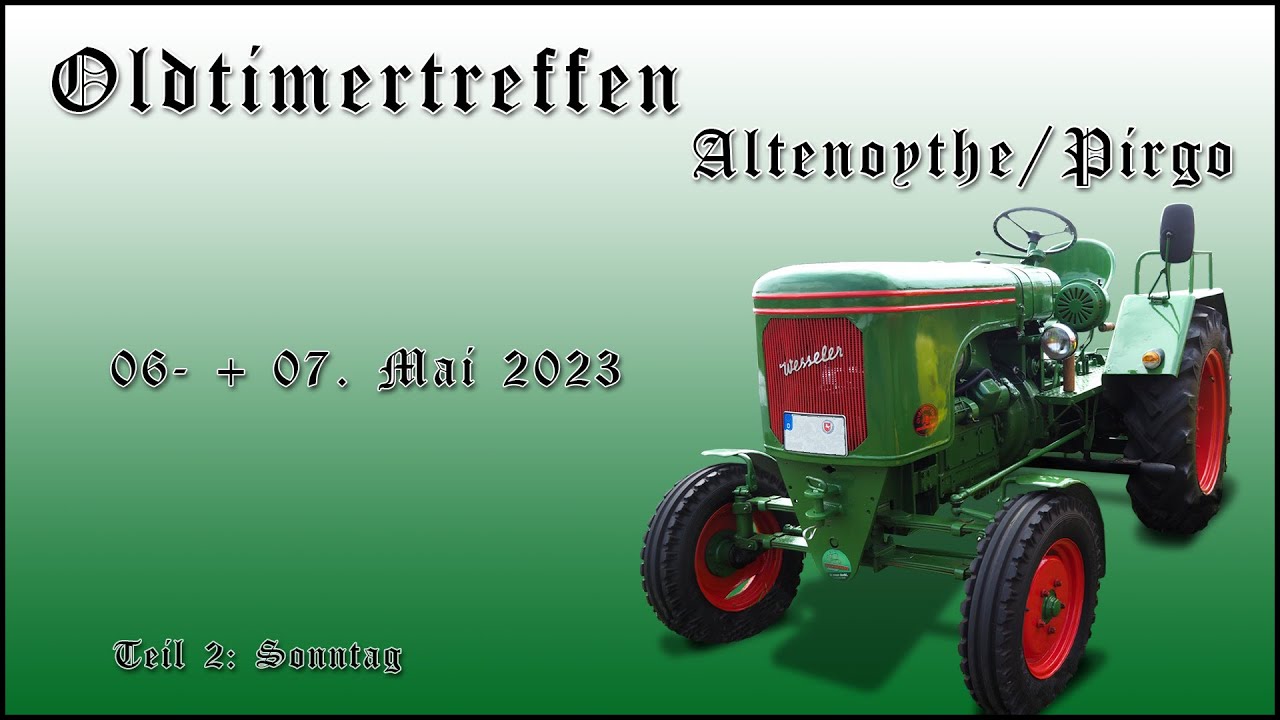 Oldtimer-Treckertreffen Altenoythe 2023 (Teil 2 - Sonntag)