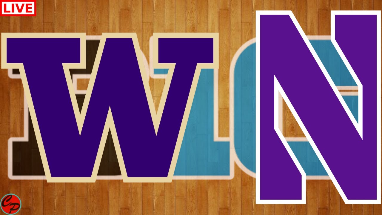 Washington vs Northwestern Big Ten College Basketball Live Game Cast & Audio