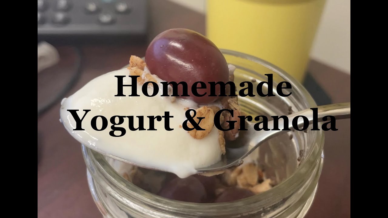 Homemade Yogurt & Granola