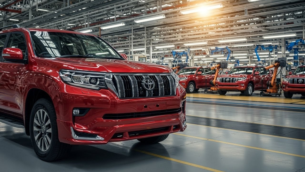 How Toyota Land Cruiser Is Made Today: Inside the Billion-Dollar Assembly Line & Engineering Secrets