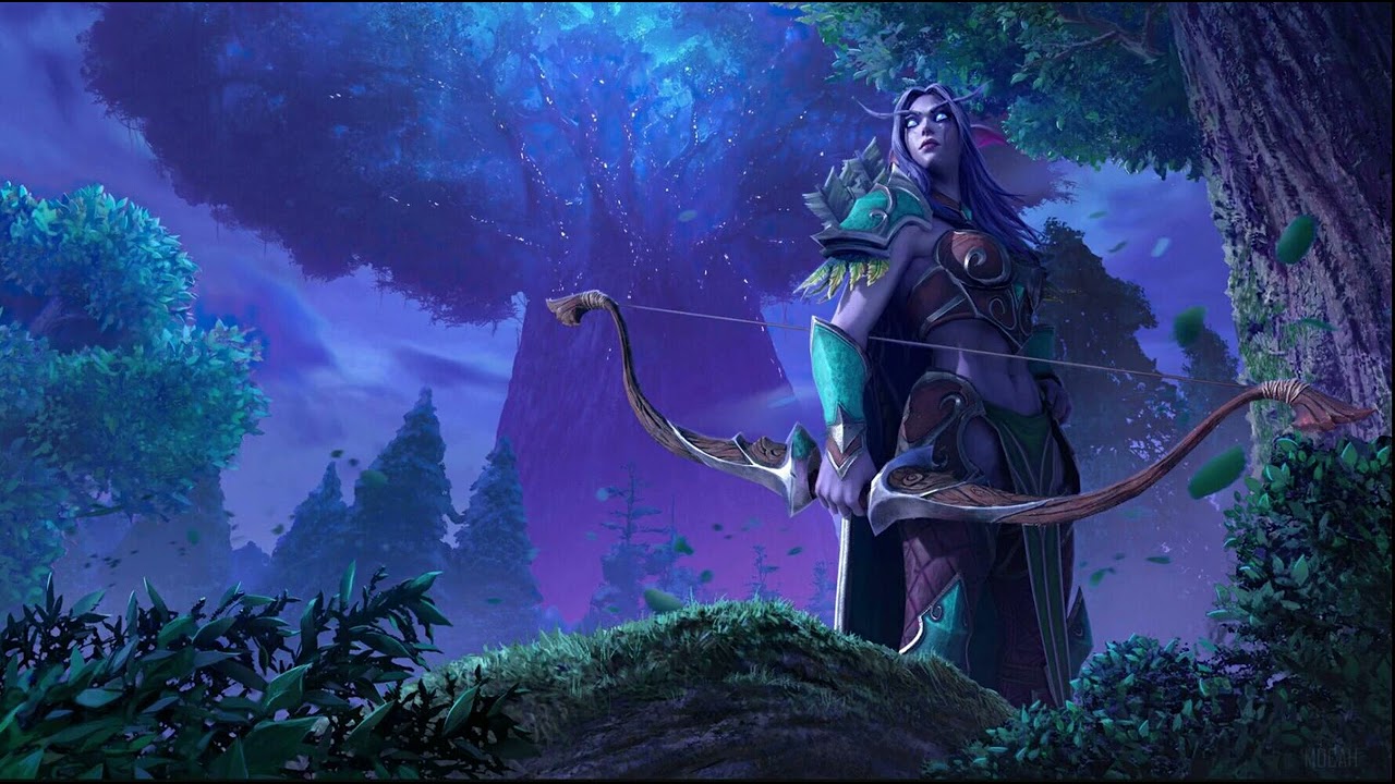 World of Warcraft - Song of Elune Music (Without Lightning)