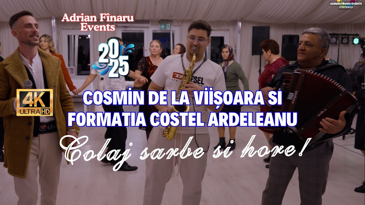 💎NOU 2025 💎Cosmin de la Viisoara si Formatia Costel Ardeleanu   Colaj Sarbe si Hore ‼️