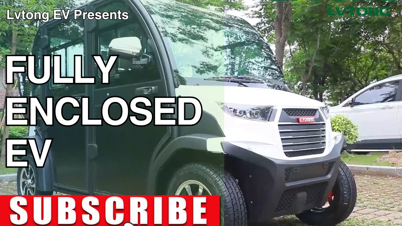 Enclosed Electric Cart Demo | Resort, Campus & Street-Style EV in Action