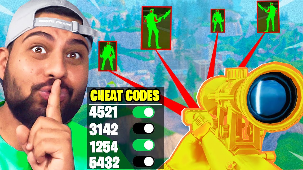 Ich CHEATE mit ADMIN CODES und werde ERWISCHT! in Fortnite