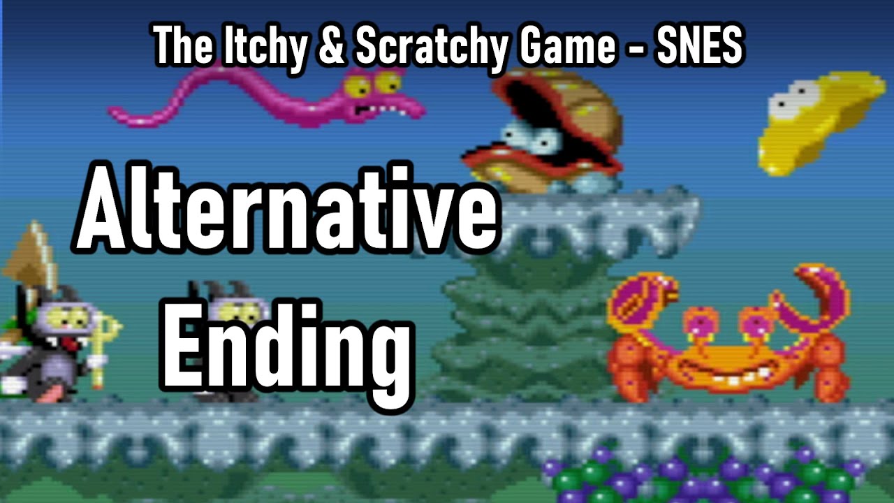 The Itchy & Scratchy Game - SNES - Alternative Ending