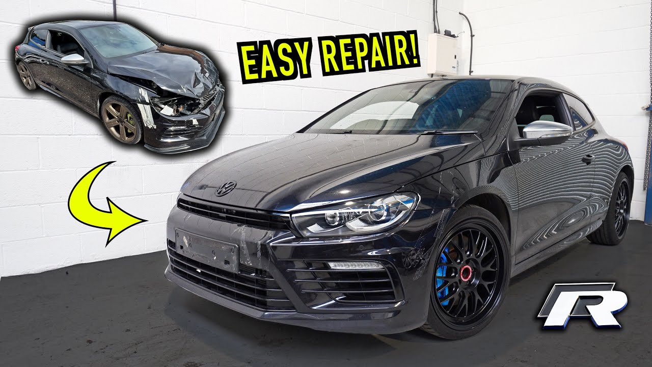 REBUILDING MY WRECKED VW SCIROCCO R | PART 2