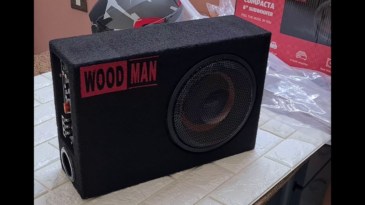 Woodman's Subwoofer | Woodman Campacta | 300W | Unboxing | Best Car subwoofer under 6000/- inr