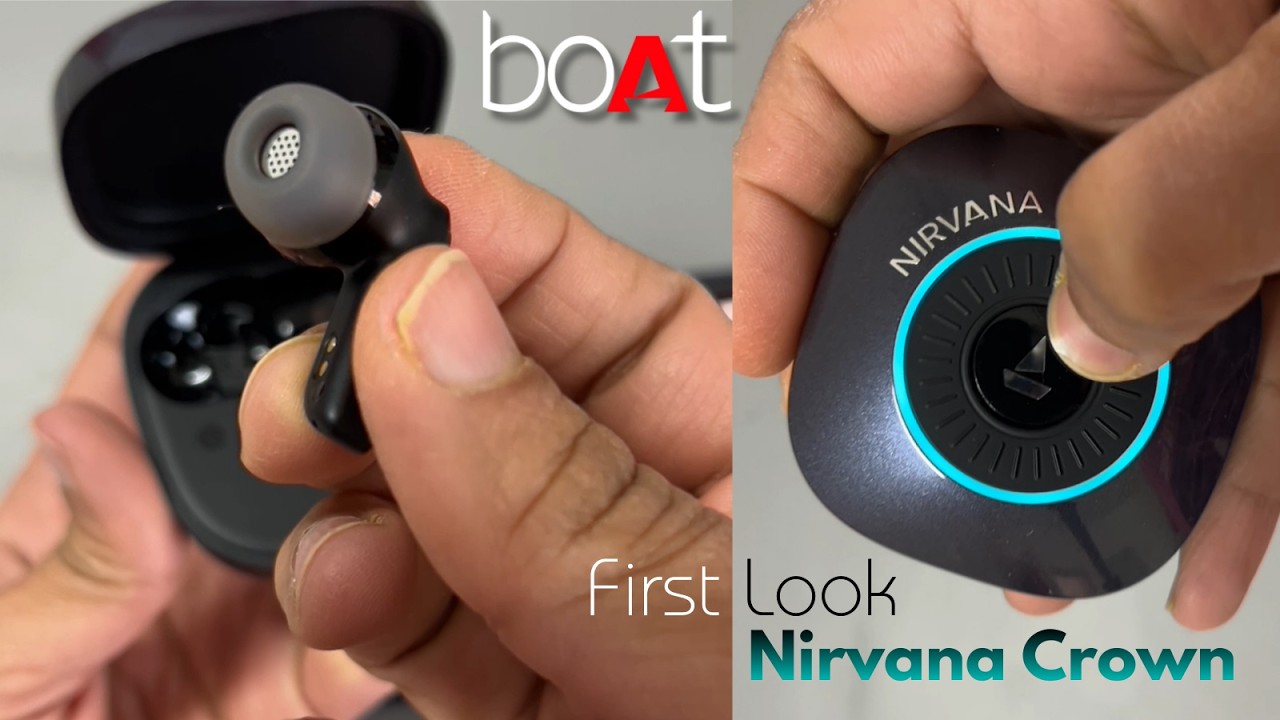 boAt Nirvana Crown Sapphire Blue First Look & Unboxing ! Spatial Audio | 50dB Hybrid ANC | 6 Mic ENx