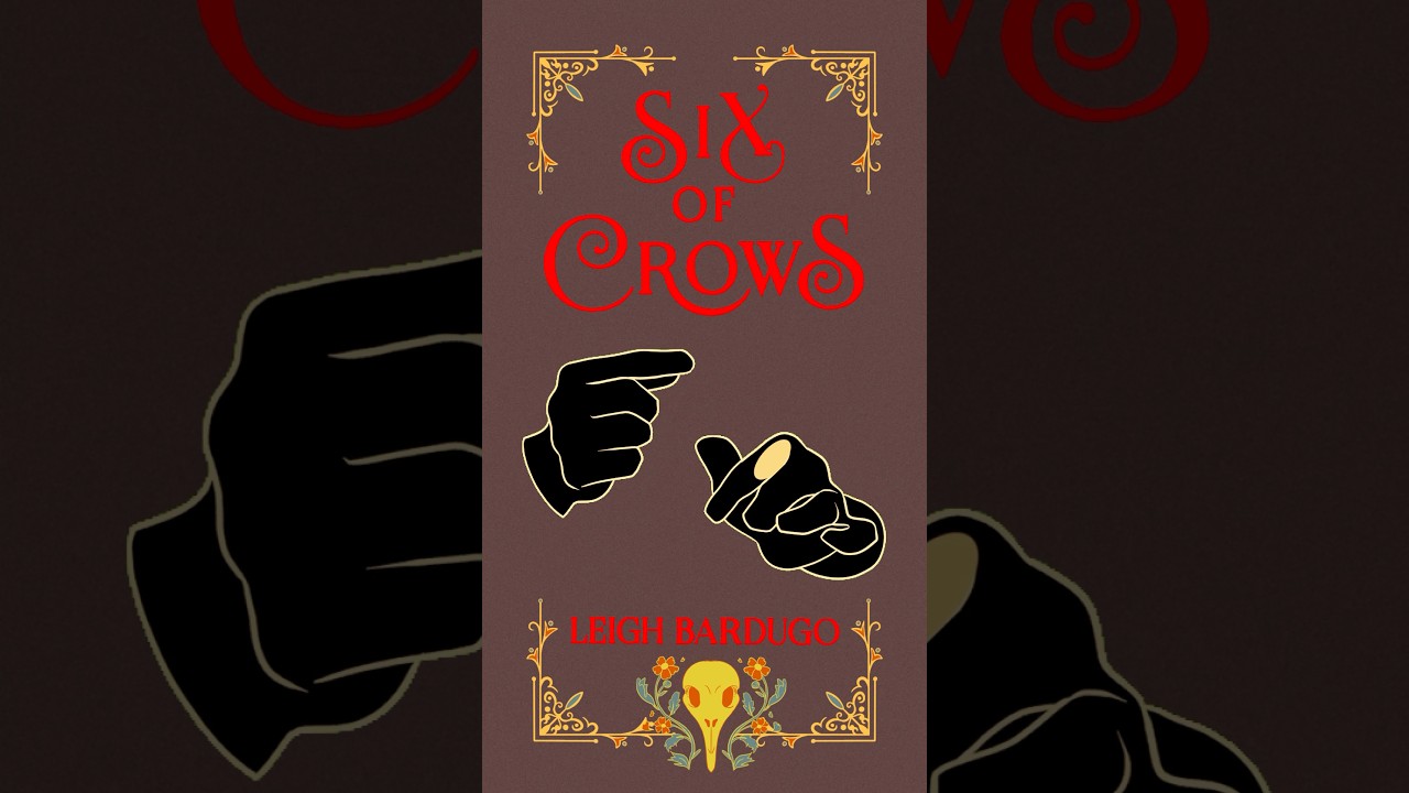 Animated Six of Crows cover #cover #sixofcrows #animation