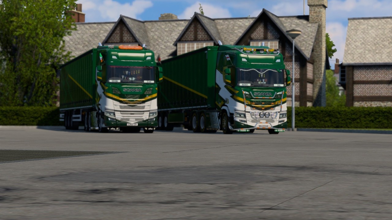 Trucking the night away with @rksmoke_ || TMP PRO MODS || Streamline Haulage VTC || ETS2