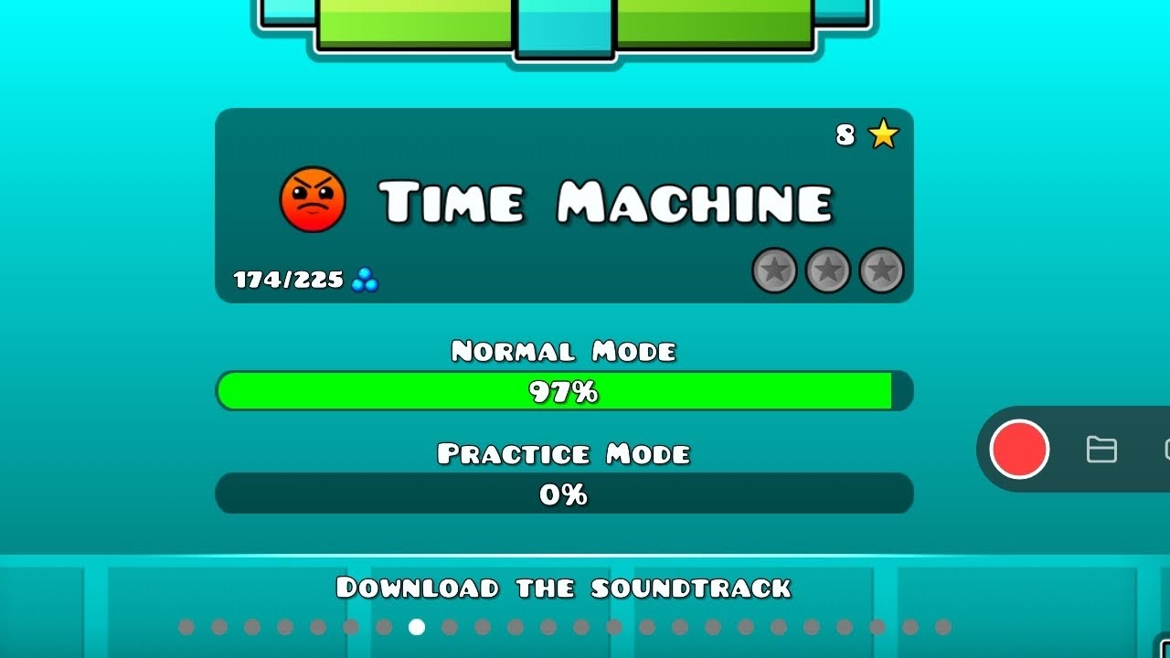 Trying to beat Time Machine in GD (I DID IT)