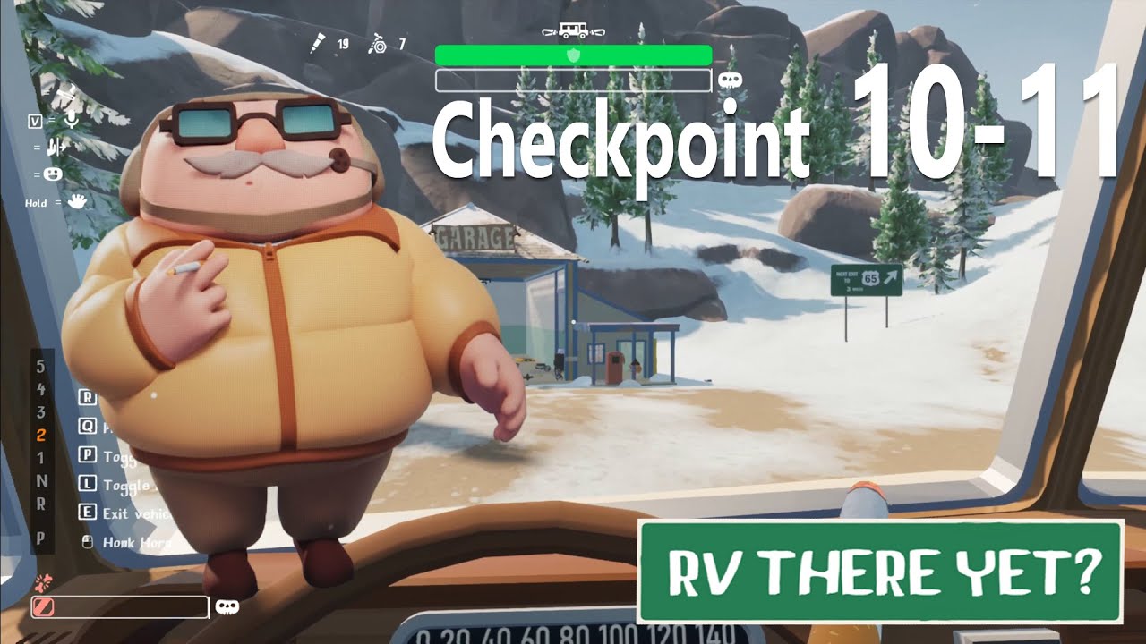 RV There Yet? 🚠 SNOW MAP! ❄️ Checkpoint 10-11