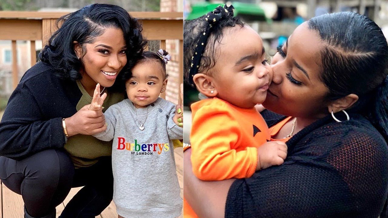 Toya Johnson&rsquo;s Video Featuring Her Baby Girl, Reign Rushing Will Make Your Day