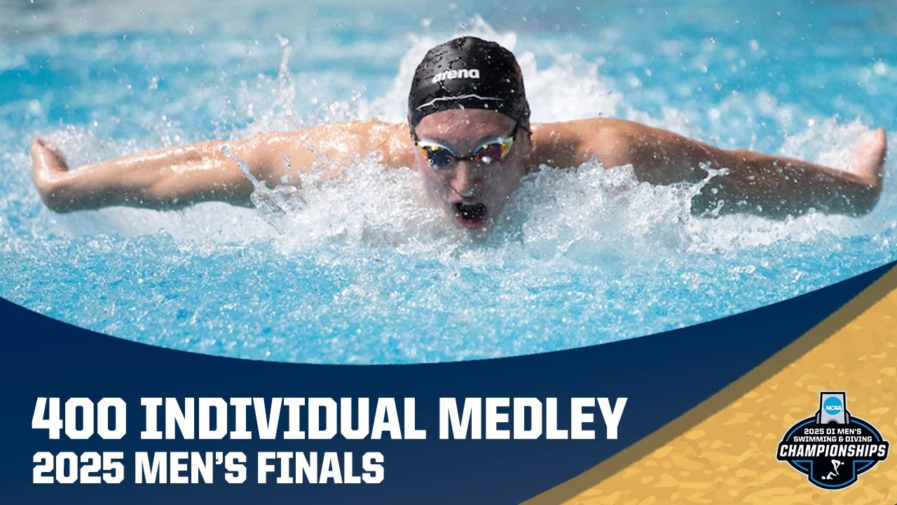 Men's 400 IM finals | 2025 NCAA swimming championships