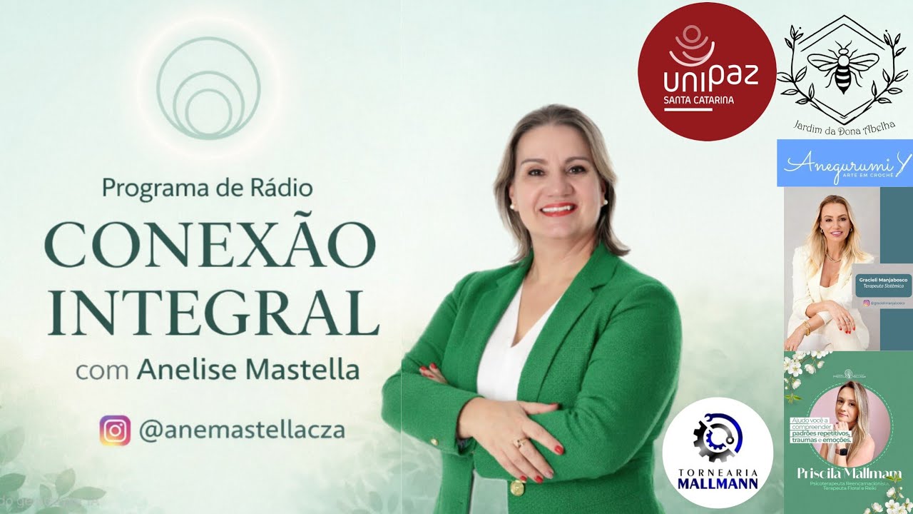 26/02/2026 - Programa Conexão Integral - Dia do Comediante e como se blindar de obsessores 