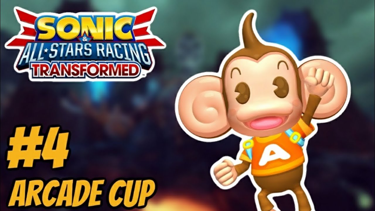 Sonic and All-Stars Racing Transformed™ Playthrough Part 4 (Arcade Cup Gameplay)