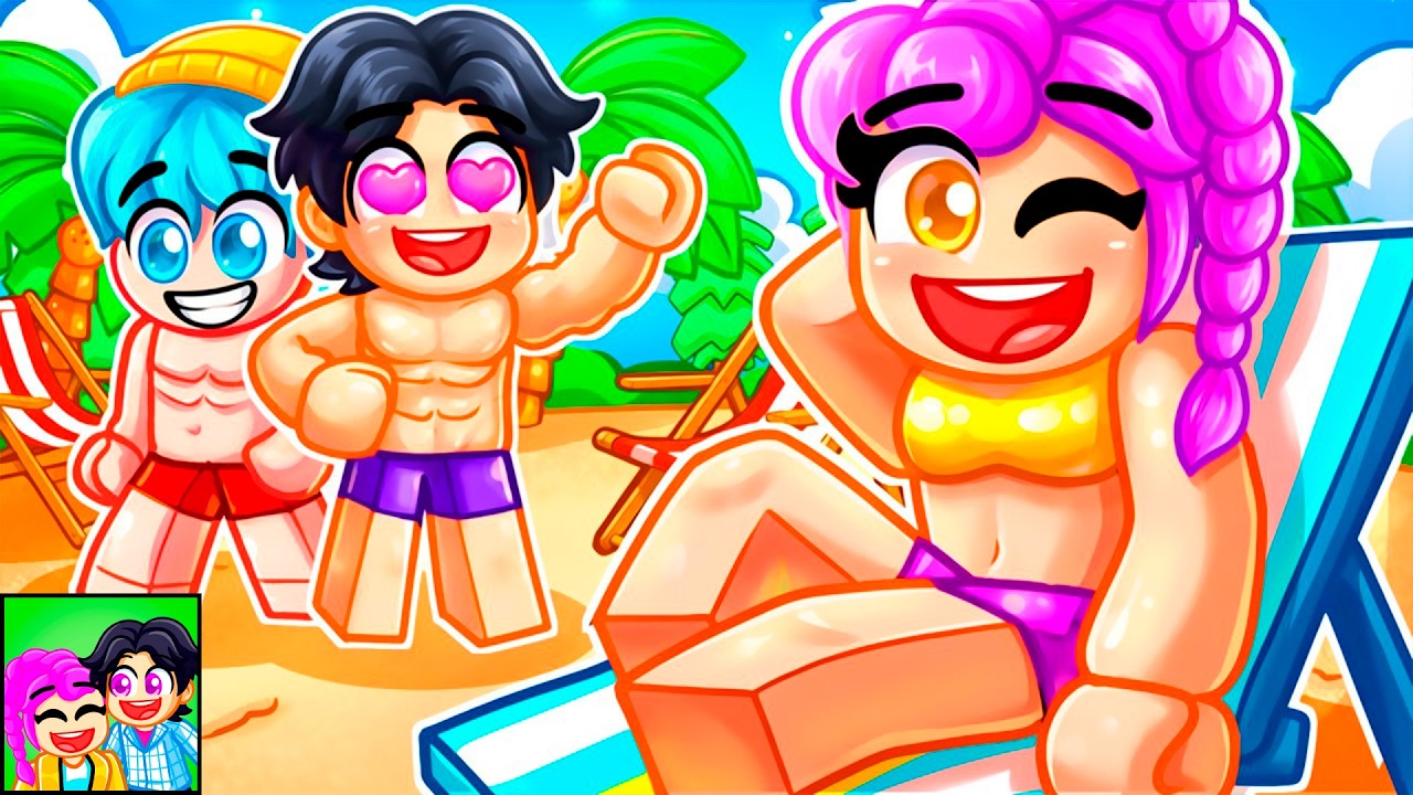 RUMI INVADIU A FESTA na PRAIA dos MENINOS SAJA BOYS! (Guerreiras do Kpop)