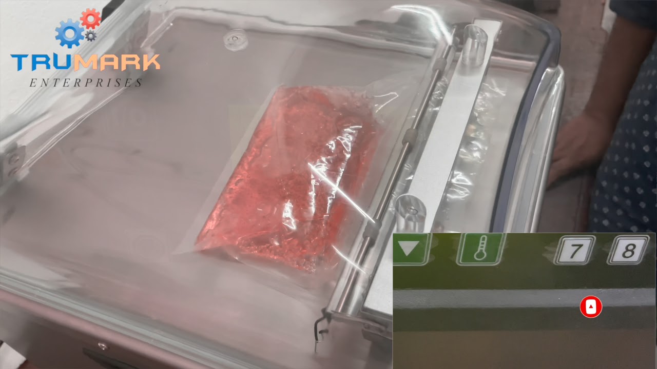 Now u can vacuum pack liquids too- Table top vacuum Sealer food saver