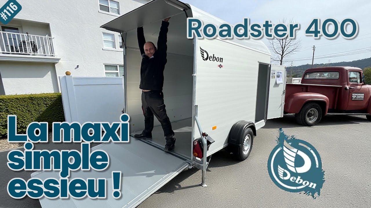 Flo et Nico / Roadster 400 : la maxi simple essieu signée Debon !