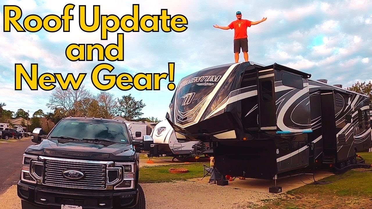Update on our New Roof from RV Armor Plus New Gear | Next Adventure Starts Now! | Fulltime RV Life!