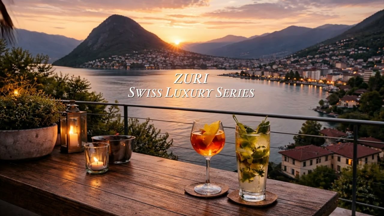 Lugano Lake Sunset House Music  2026 Mix