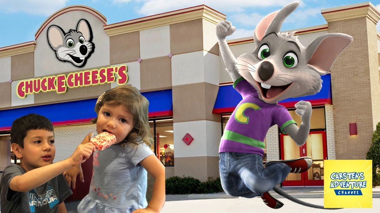 Carsten and Mae Belle go to Chuck E Cheese