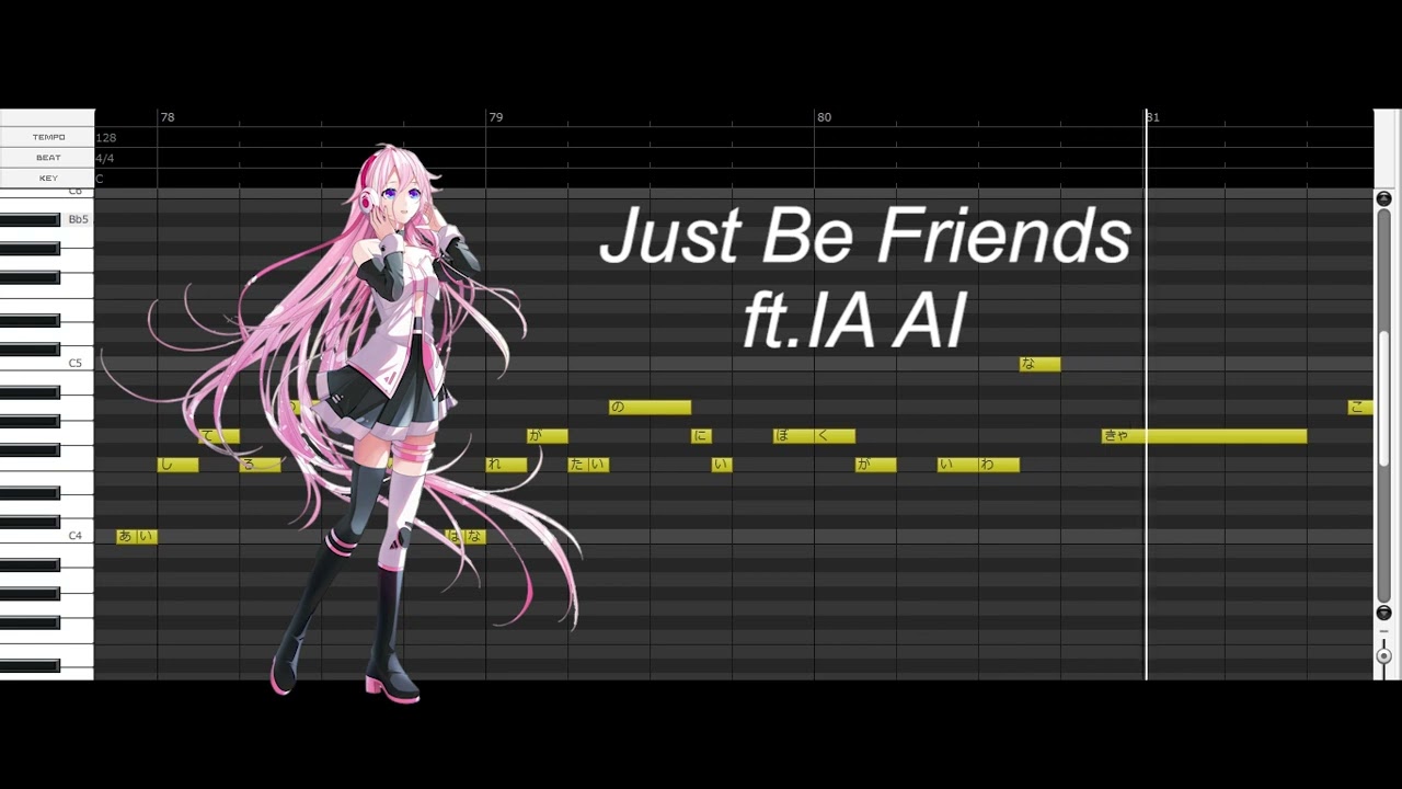 [ Just Be Friends ] IA AI & English ( CeVIO AI カバー )