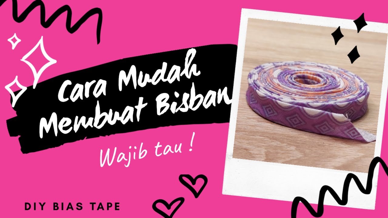 DIY BISBAN KAIN | BISBAN LEHER | BISBAN LENGAN | BISBAN TANGAN | EVY SEW