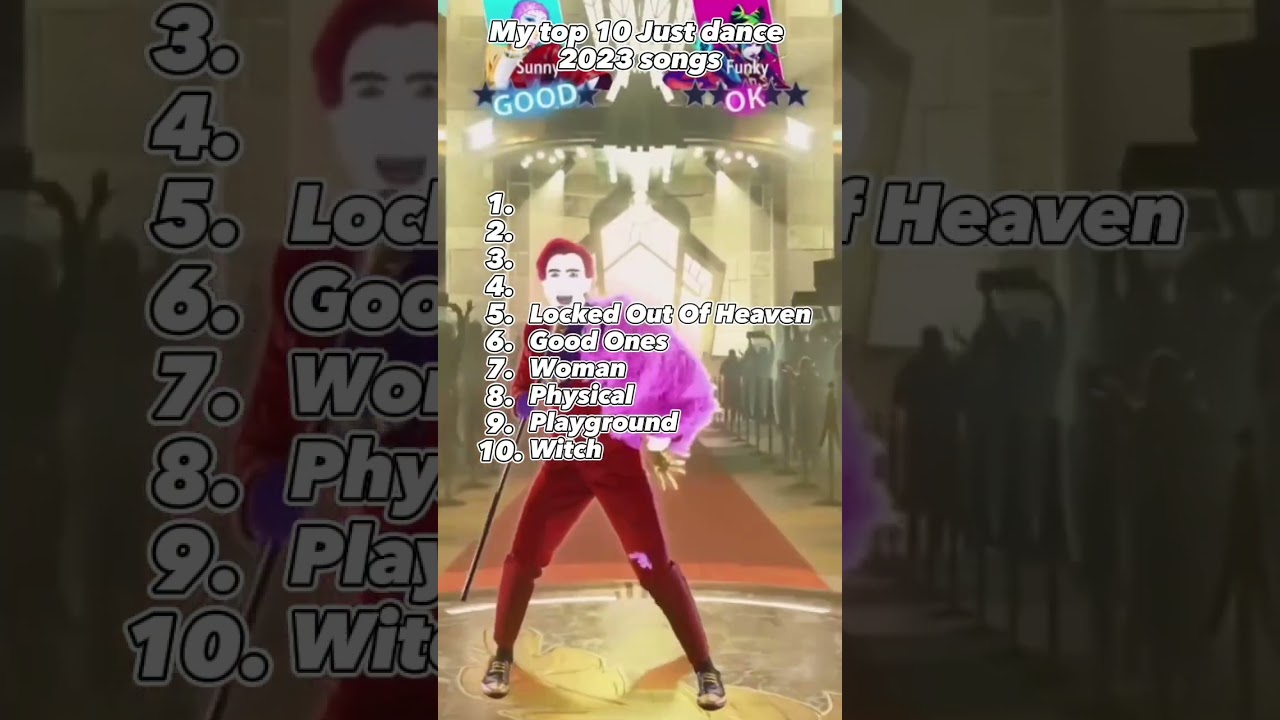 My Top 10 just dance 2023 songs #justdance #jd #justdance2023