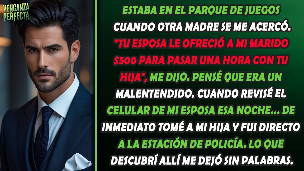 Mi esposa le ofreció 500 dólares a un desconocido para pasar tiempo con mi hija...