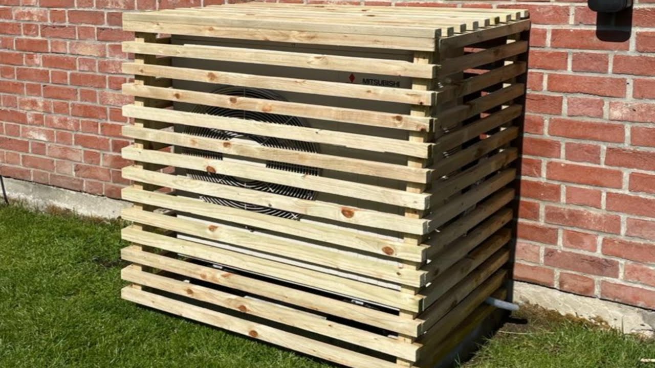 Fabriquer un cache climatiseur en bois
