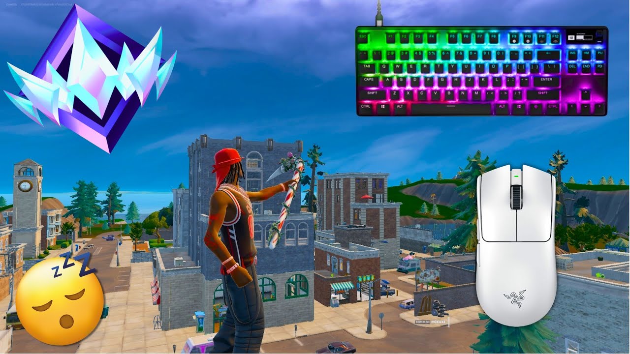 SteelSeries Apex Pro TKL ASMR 😴 Fortnite OG Ranked Reload 🏆 Satisfying Keyboard Fortnite 240 FPS 4K