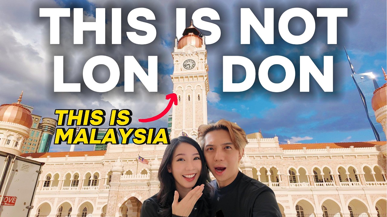 Is this Malaysia or London? 🏛️ We visited the 'Big Ben' of KL