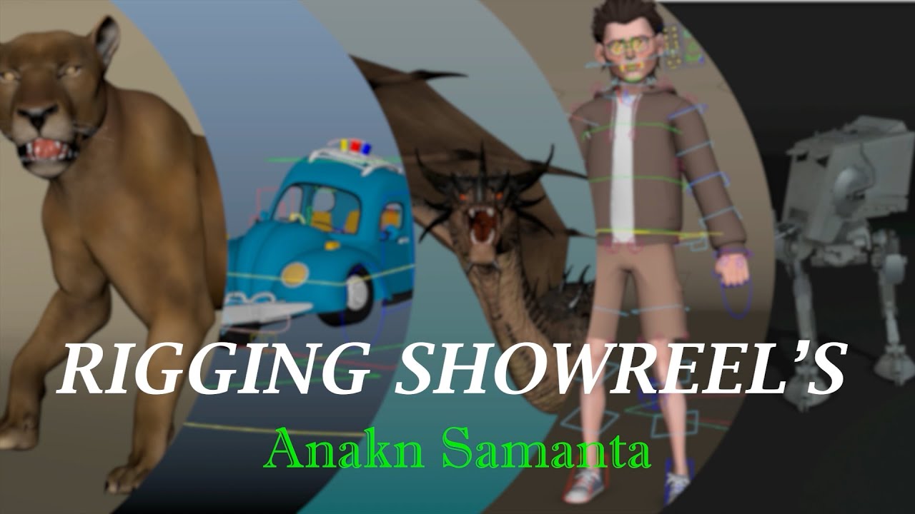 RIGGING SHOWREEL'S 2K24