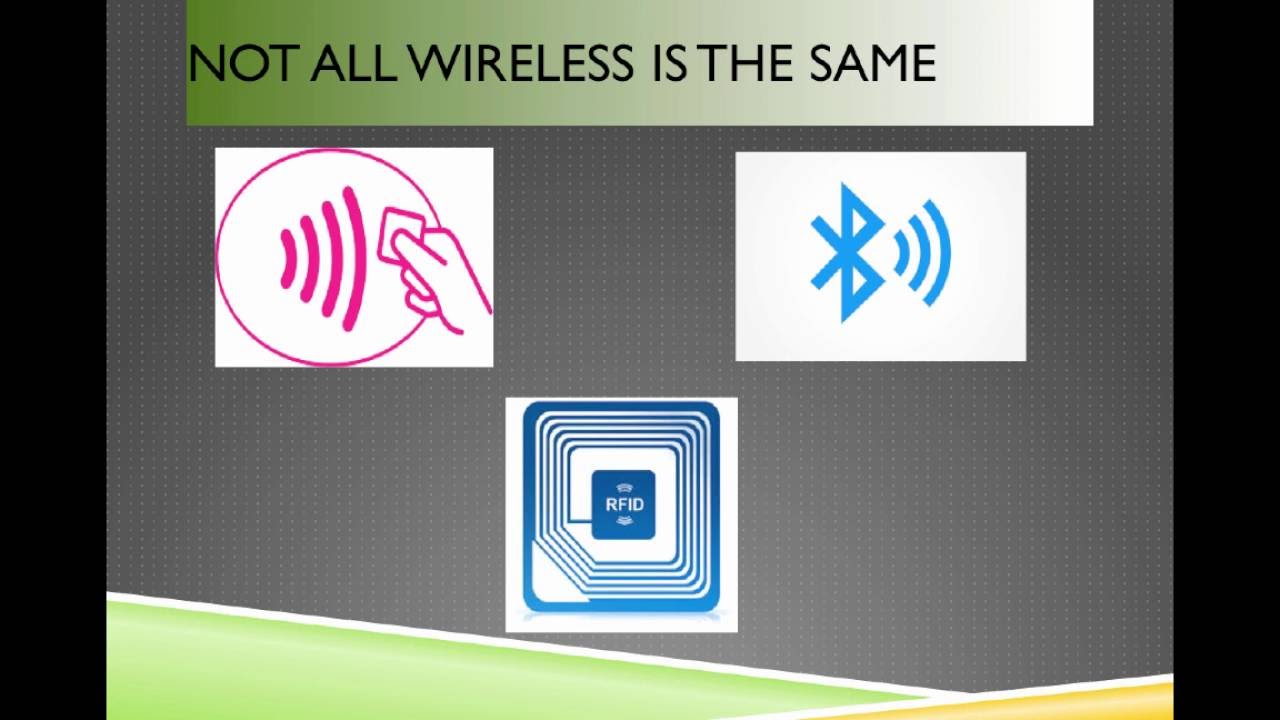 What's the difference between RFID, NFC and BLE?